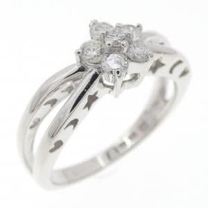ポンテヴェキオ フラワー ダイヤモンド リング 0.31CT