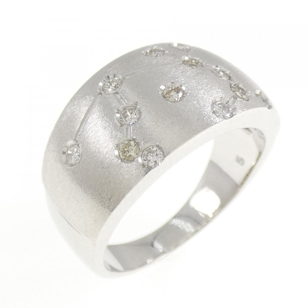 K18WG ダイヤモンド リング 0.20CT