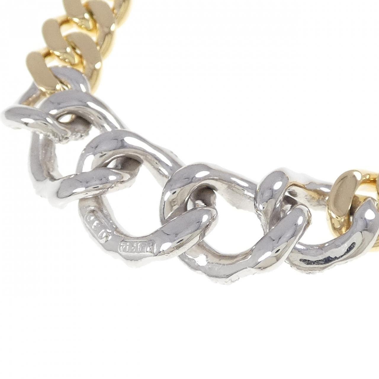 K18YG/K14WG ダイヤモンド ネックレス 1.30CT