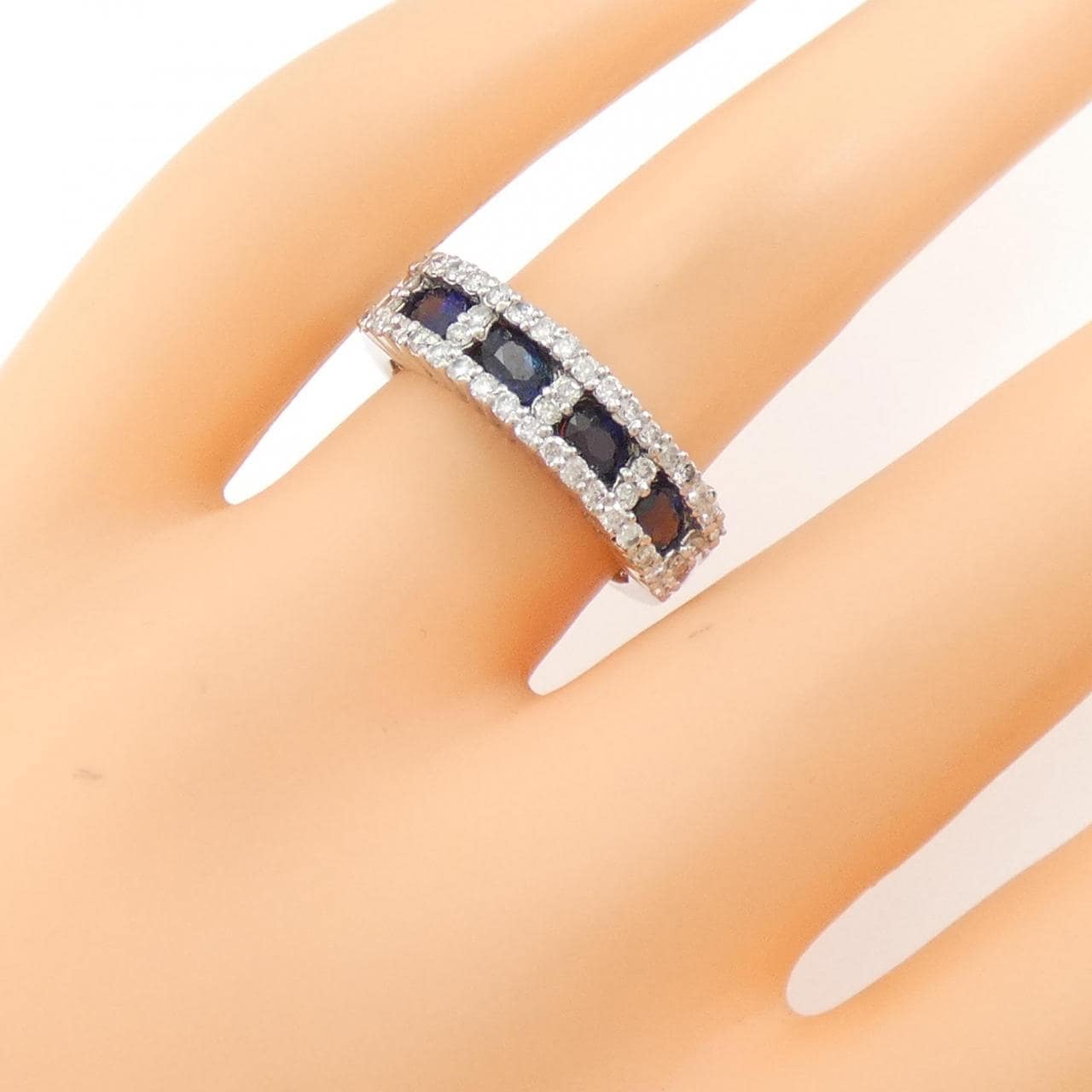 PT900藍寶石戒指0.90CT