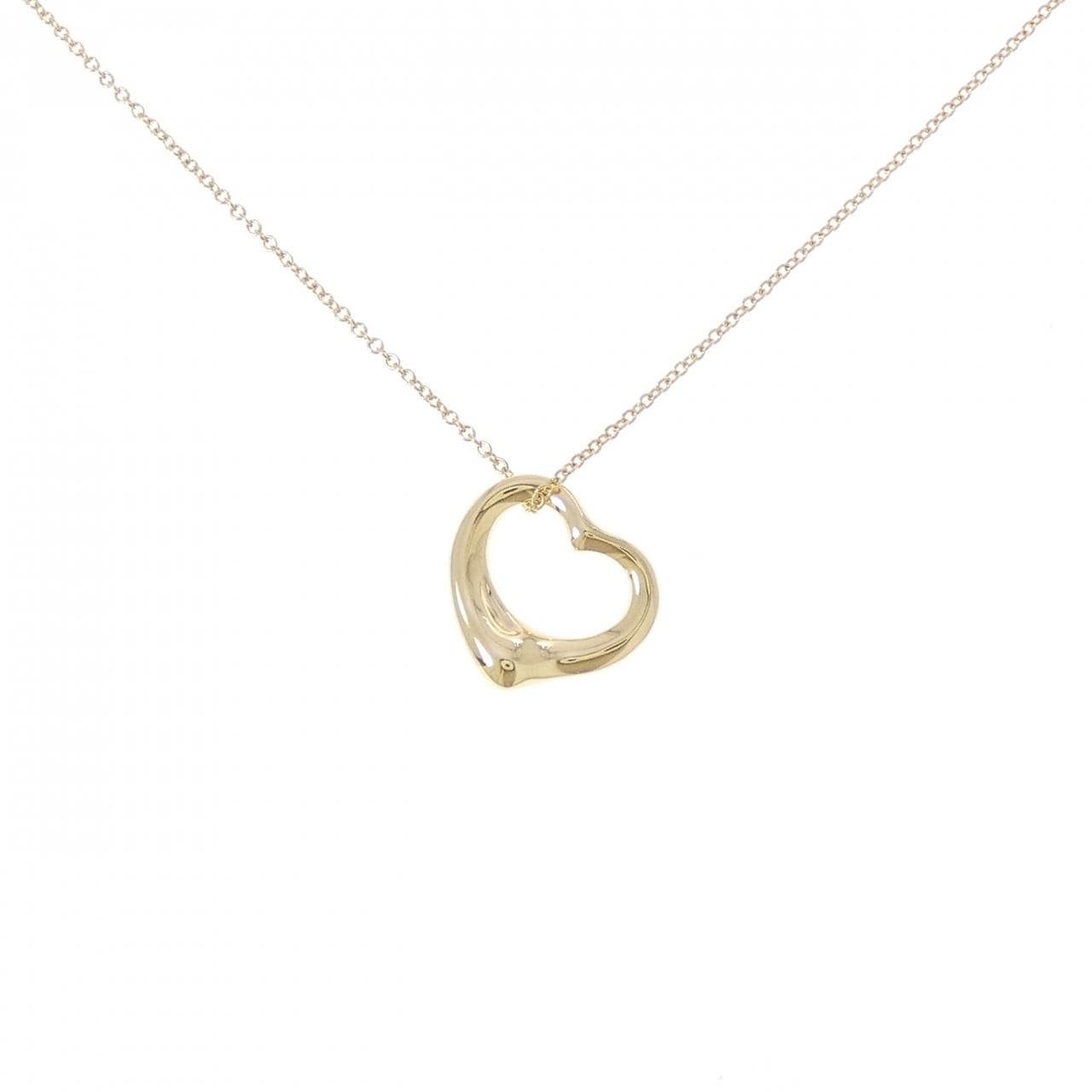 ティファニー オープンハート ネックレス