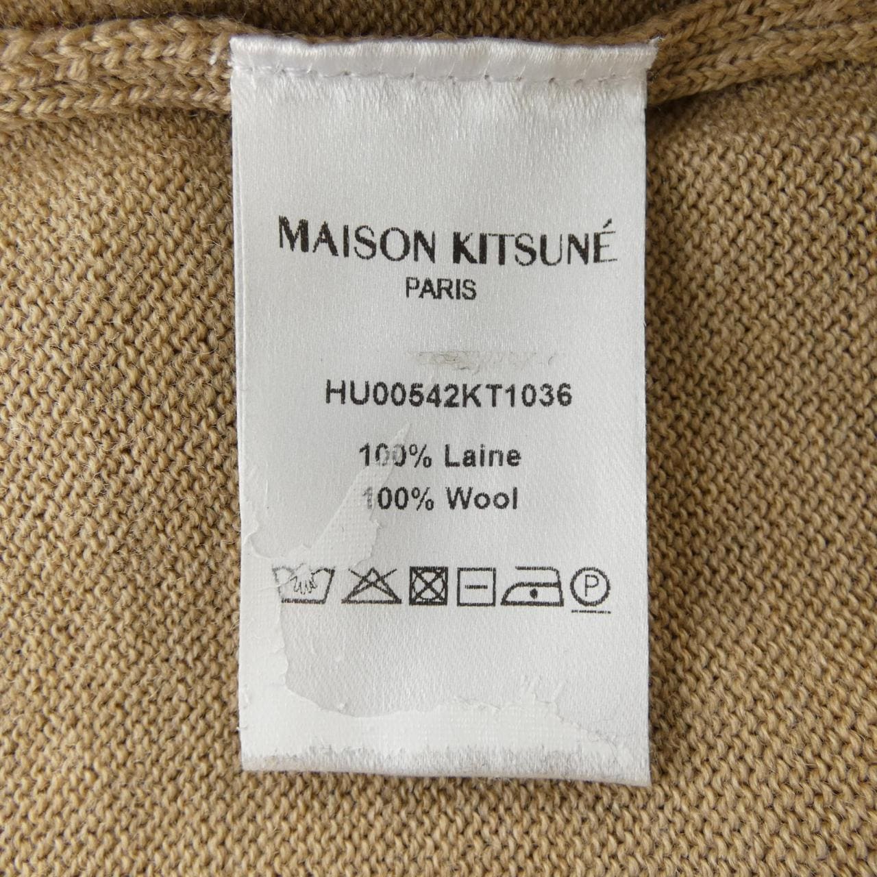 メゾンキツネ MAISON KITSUNE HU00542KT1036 ニット