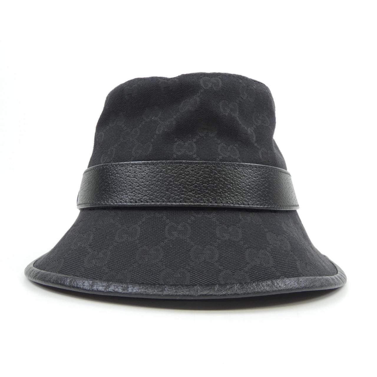 グッチ GUCCI ダブルG付き GGキャンバス バケットハット 576587 4HG53 ハット