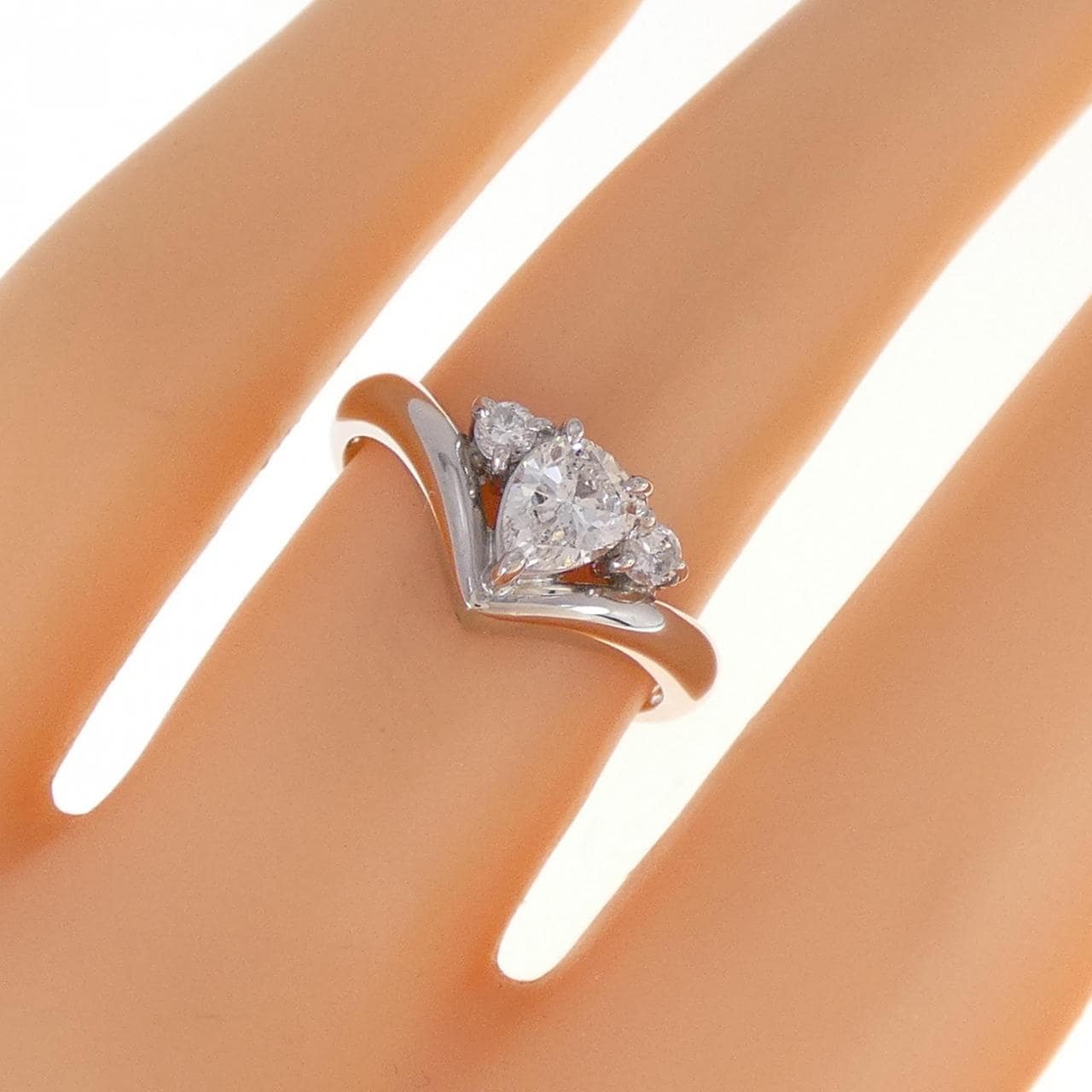 PT ダイヤモンド リング 0.43CT