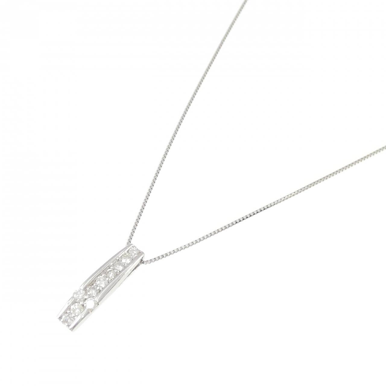 PT900/PT850 Diamond Necklace 0.30CT
