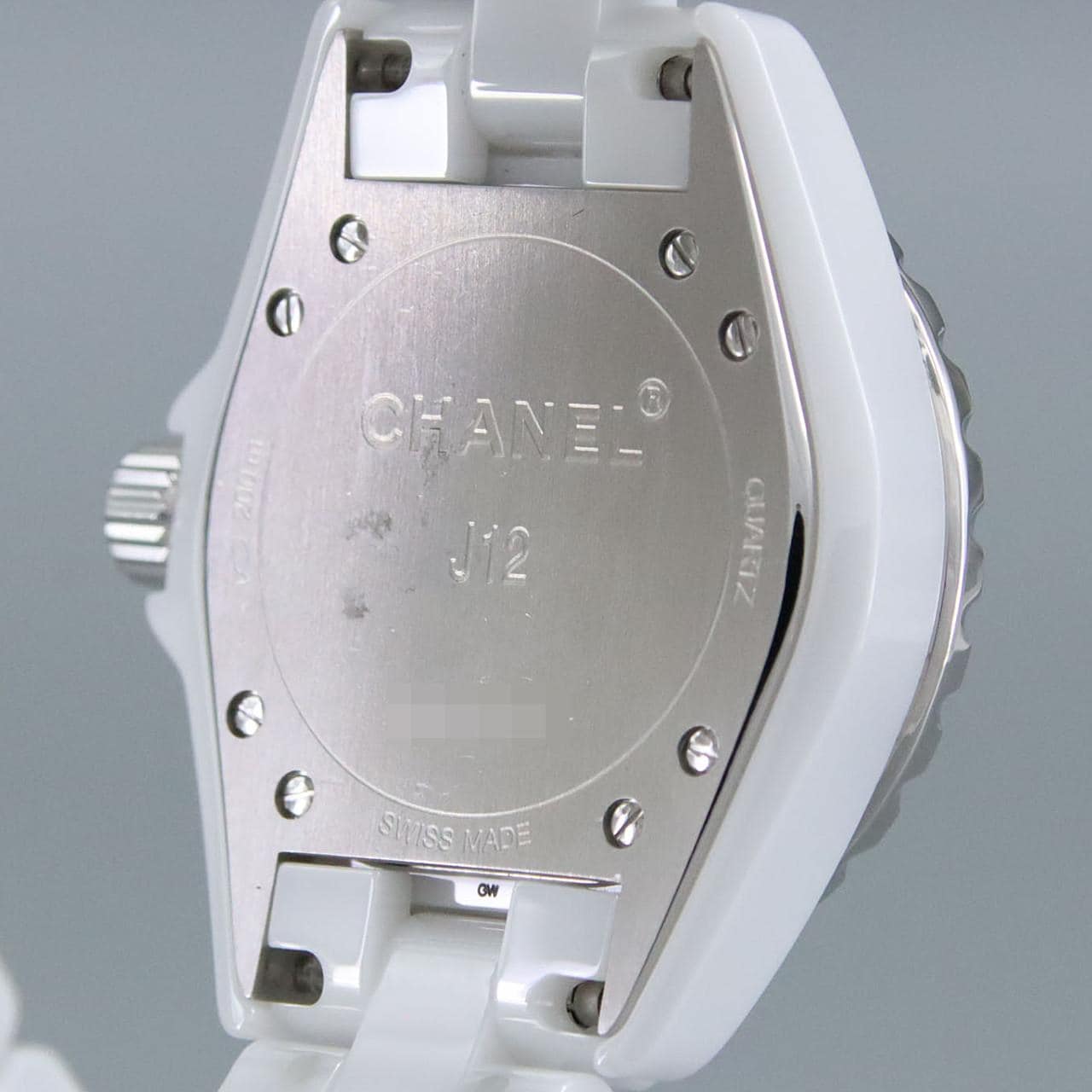 シャネル J12 33mmセラミック・12P H1628 セラミック クォーツ