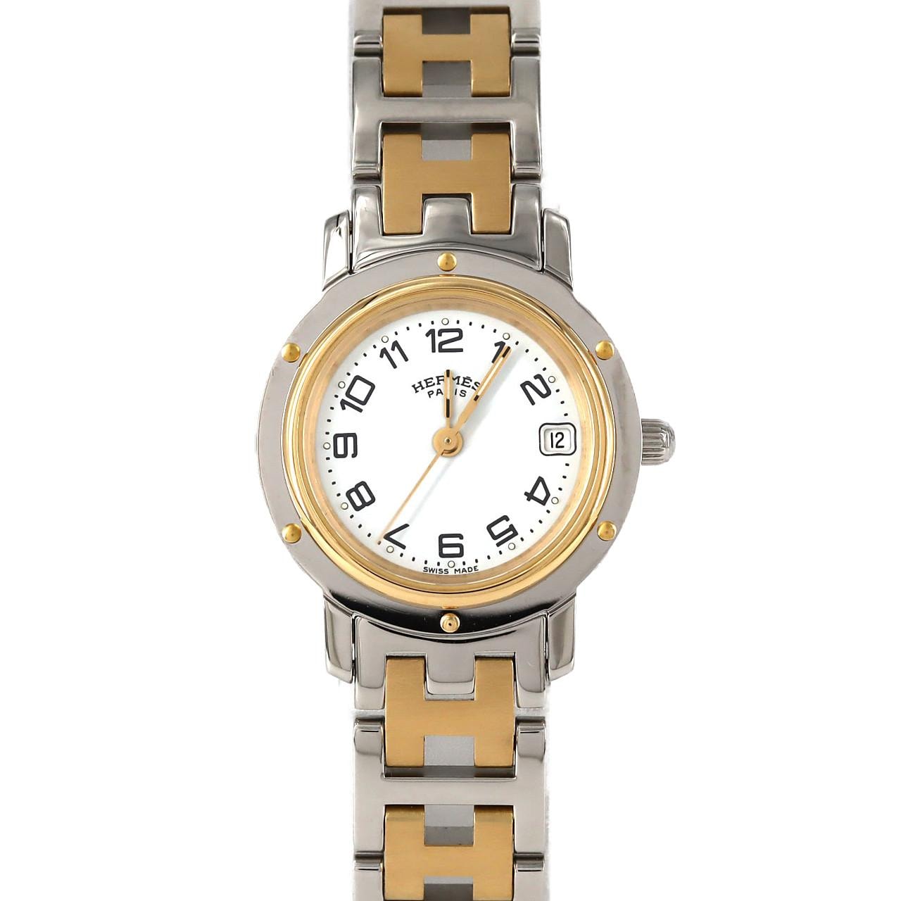 エルメス クリッパー コンビ CL4.220 SSxGP クォーツ