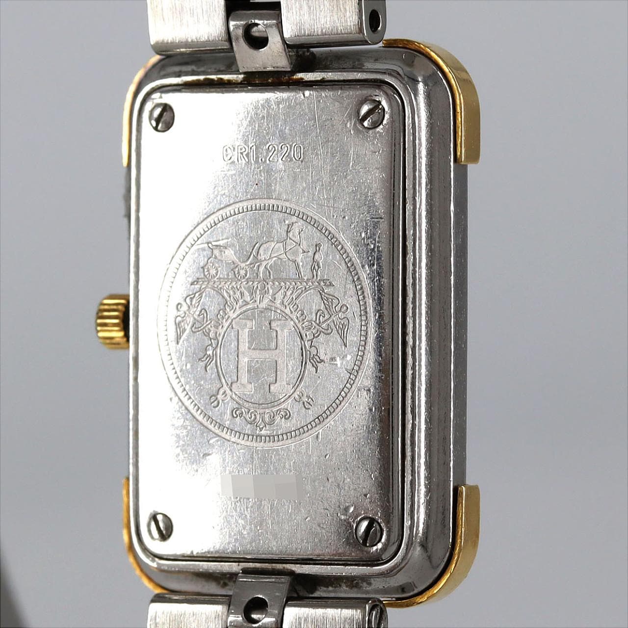 【ノーメンテナンス還元価格】エルメス クロアジュール コンビ CR1.220 SSxGP クォーツ