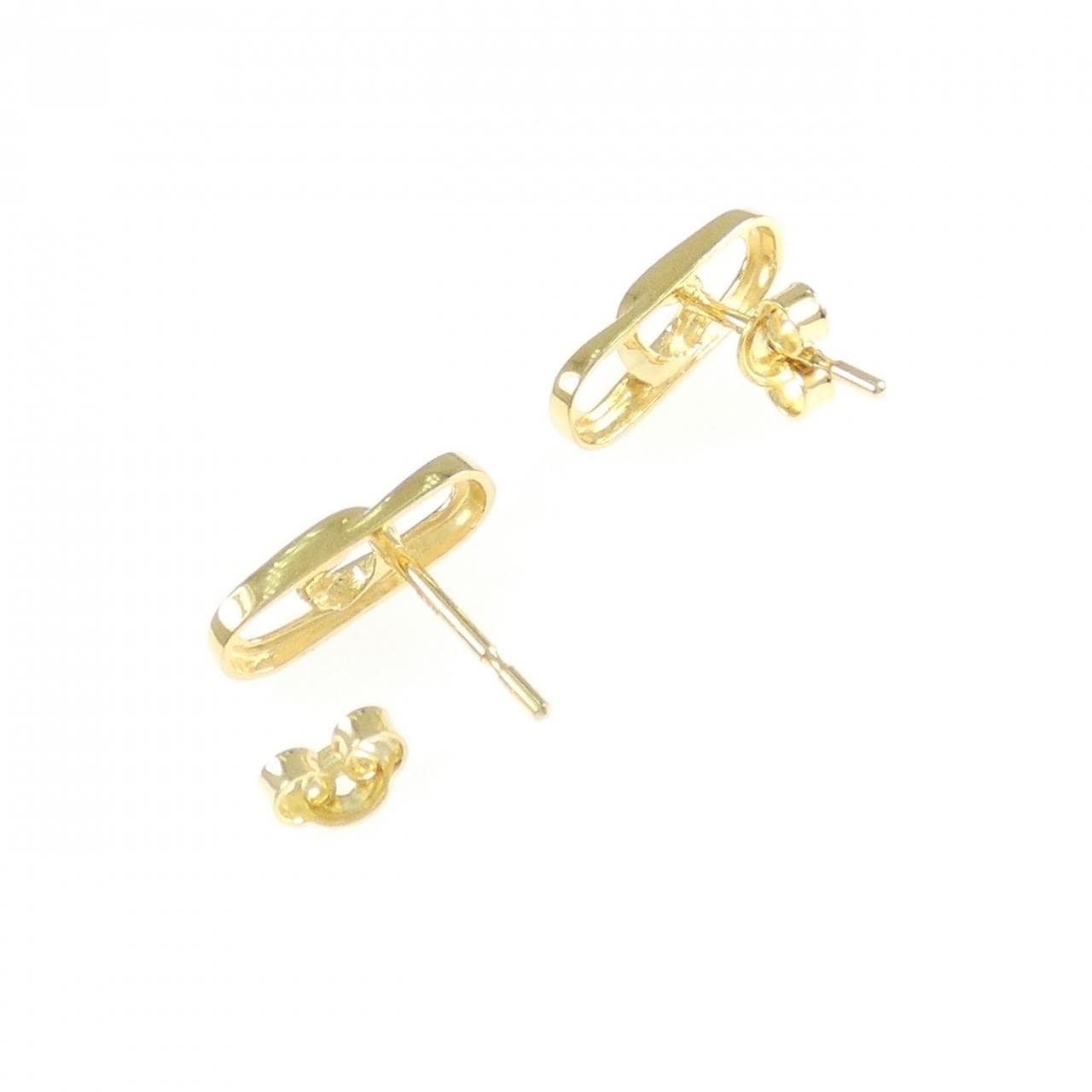 【新品】K18YG/K18WG ピアス