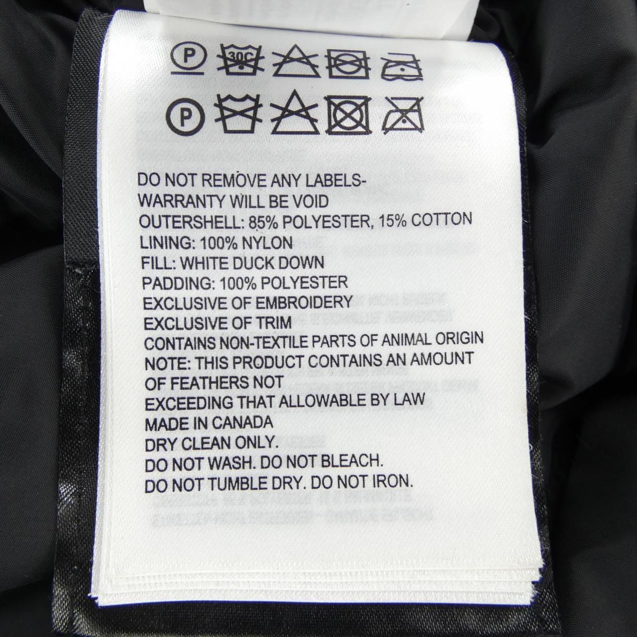 カナダグース CANADA GOOSE 3800L RIDEAU リドー ダウンジャケット