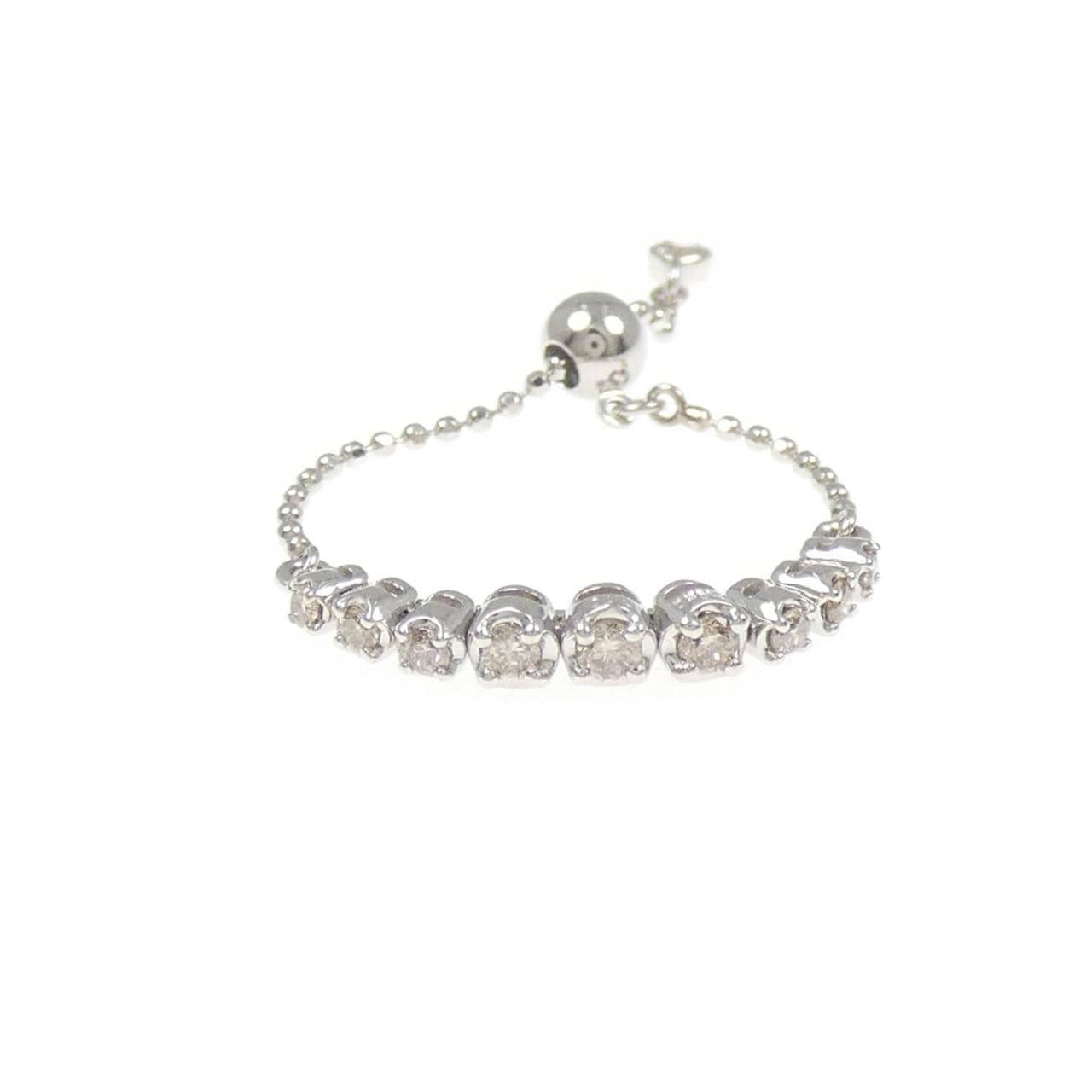 PT950 ダイヤモンド リング 0.10CT