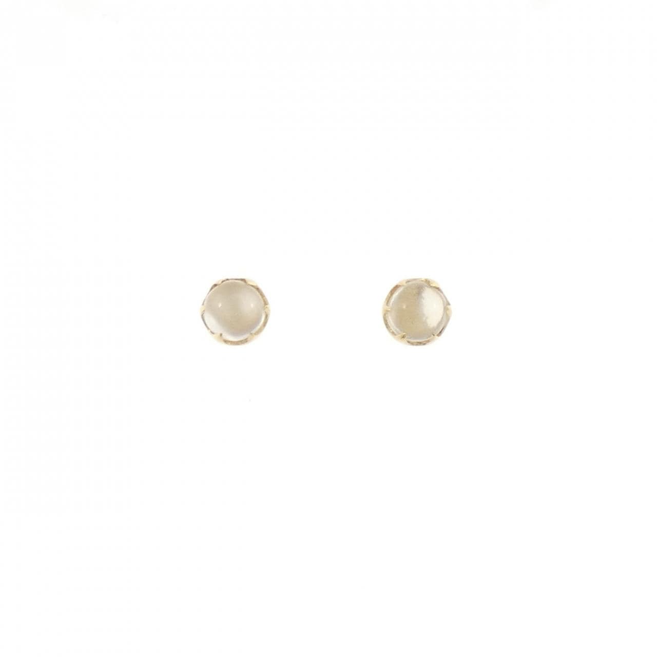 K18YG ムーンストーン ピアス