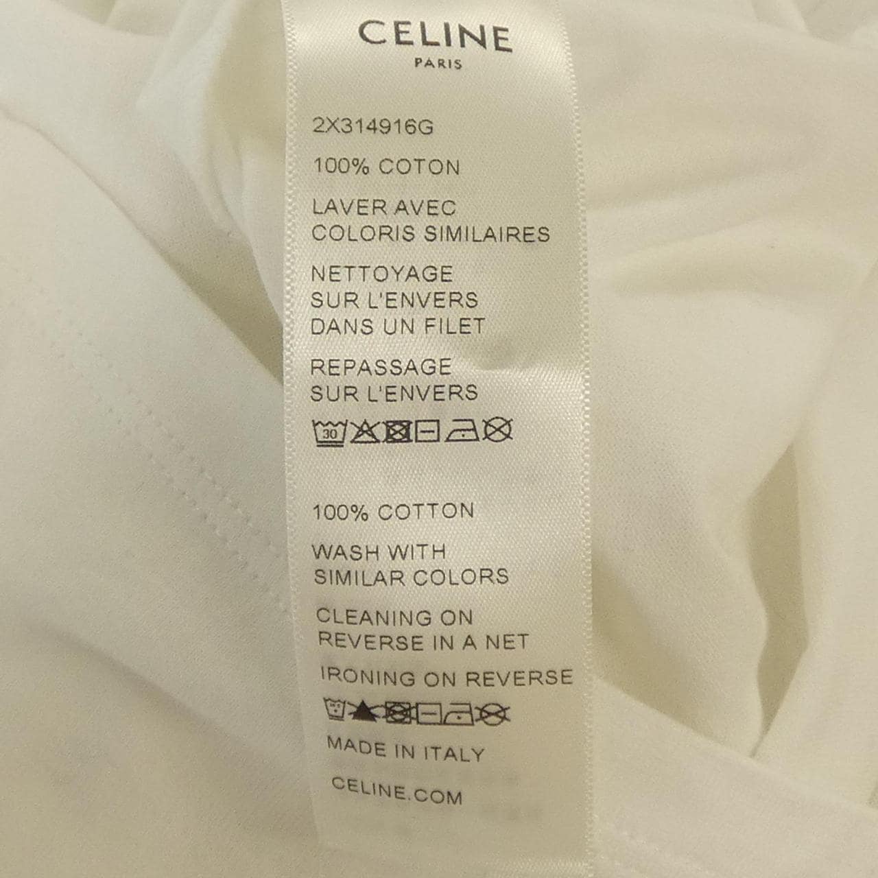 セリーヌ CELINE クラシックロゴ 2X314916G Tシャツ