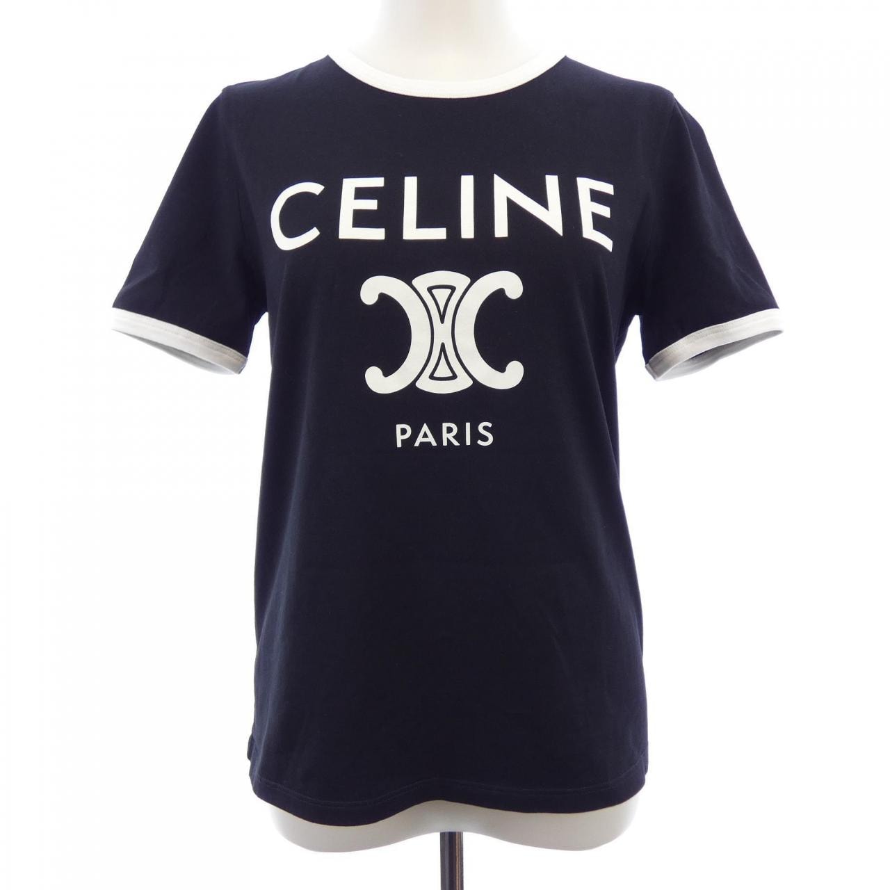 セリーヌ CELINE CELINE PARIS Tシャツ　トリオンフ TRIOMPHE 2X872671Q Tシャツ