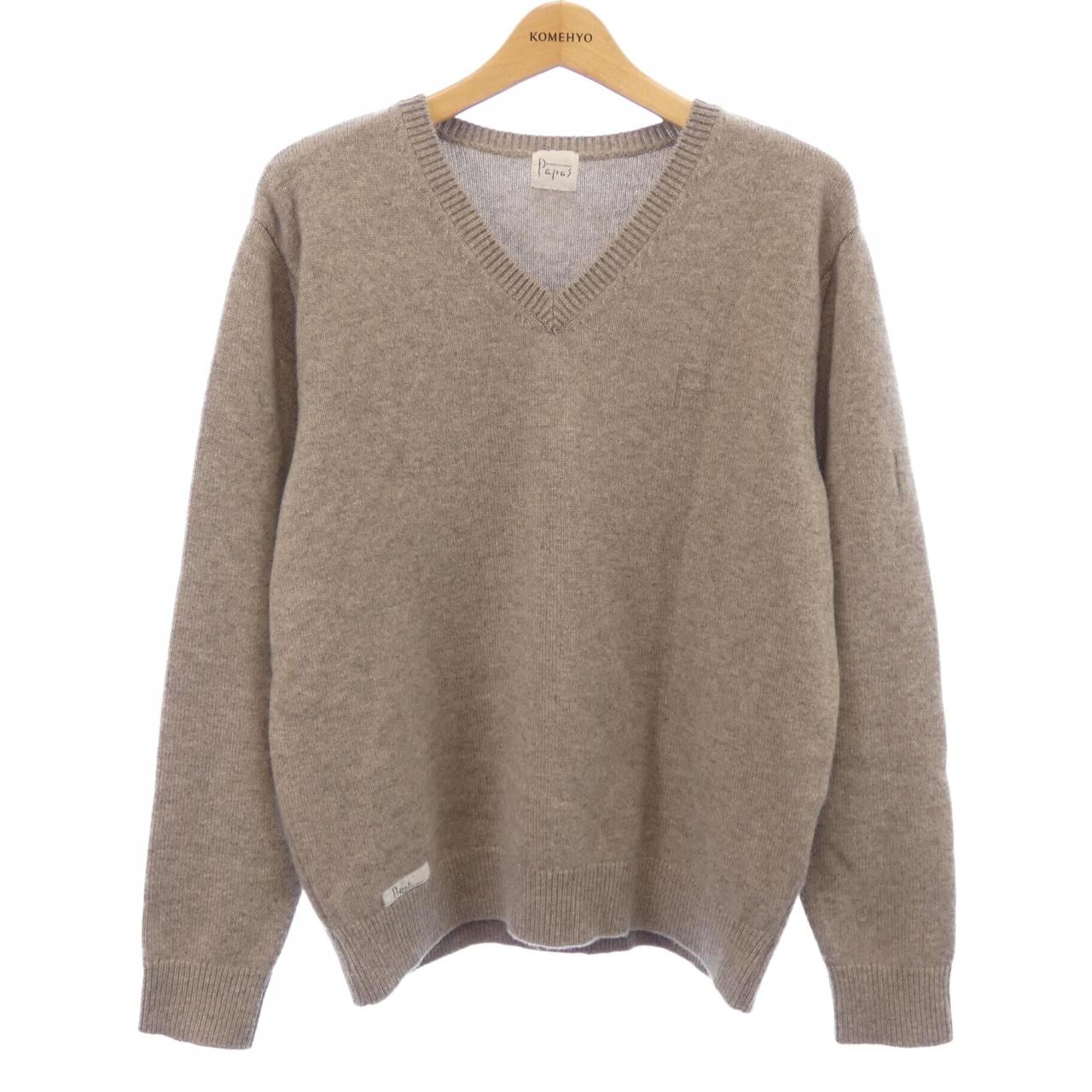 パパス Papas D0484KSW006 ニット