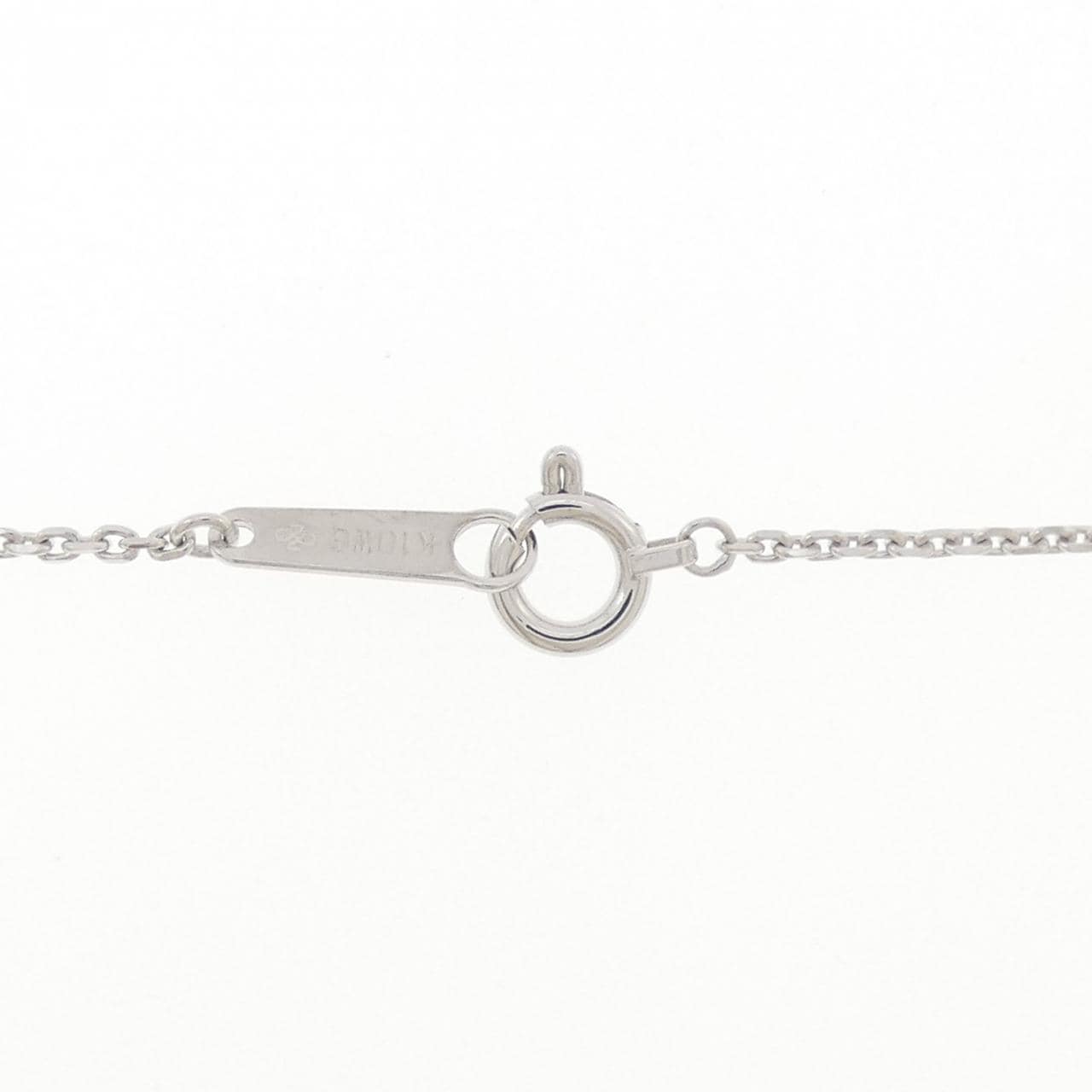 K10WG ダイヤモンド ネックレス 0.13CT