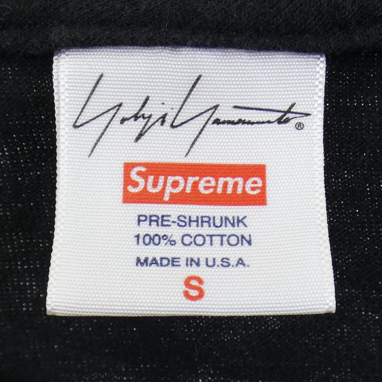 シュプリーム SUPREME Yohji Yamamoto Tシャツ