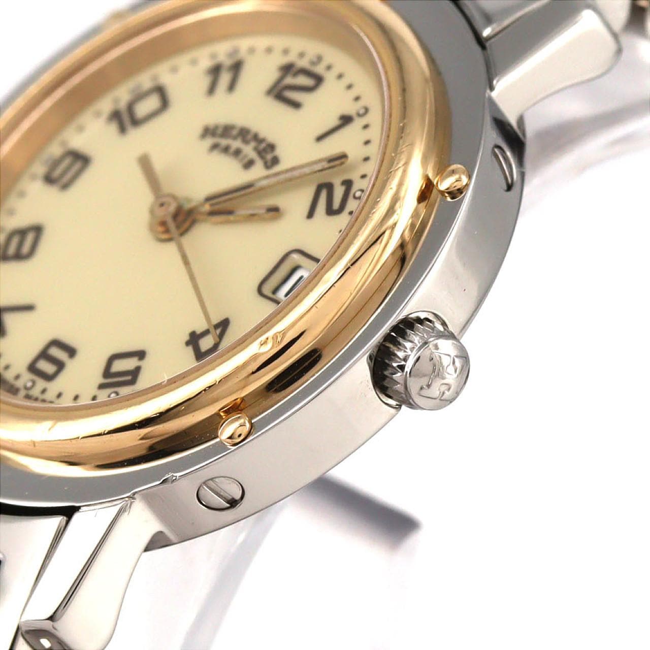 エルメス クリッパー コンビ CL4.220 SSxGP クォーツ