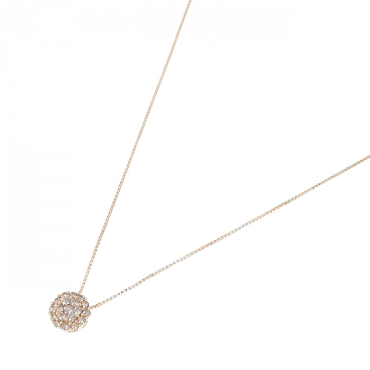 ジーエスティービー ダイヤモンド ネックレス 0.30CT