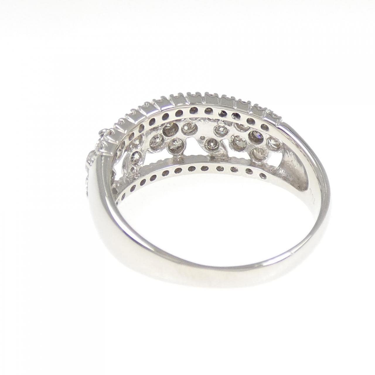 PT900 フラワー ダイヤモンド リング 1.00CT