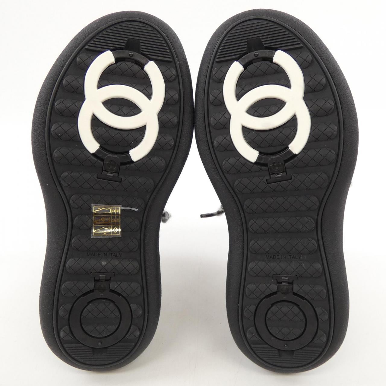 シャネル CHANEL レースアップ G39498X56737 スニーカー