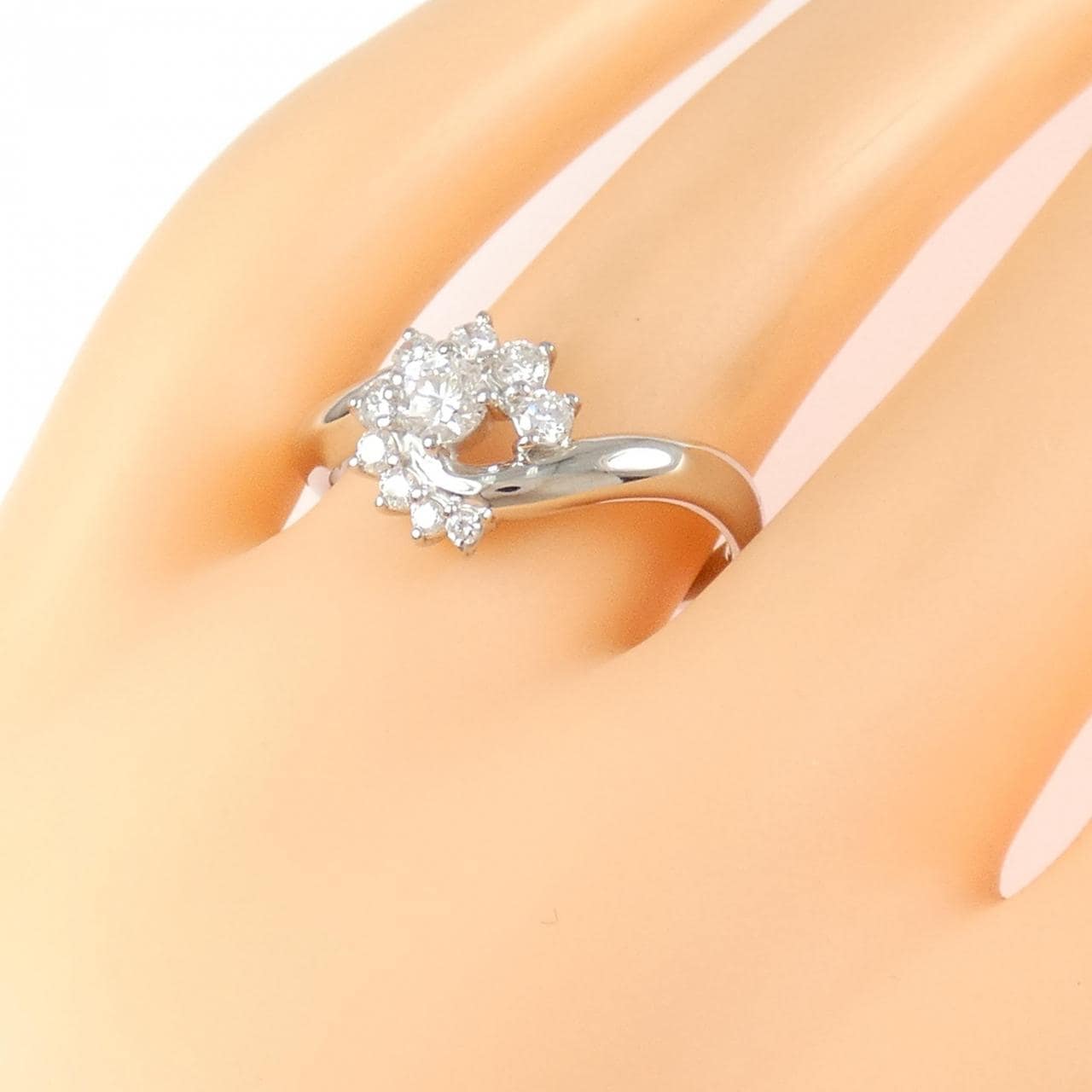 PT900 ダイヤモンド リング 0.53CT