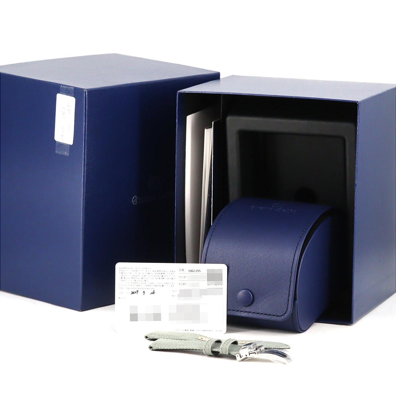 セイコー グランドセイコー･スポーツコレクション･スプリングドライブGMT 9R66-0BK0/SBGE295 SS 自動巻