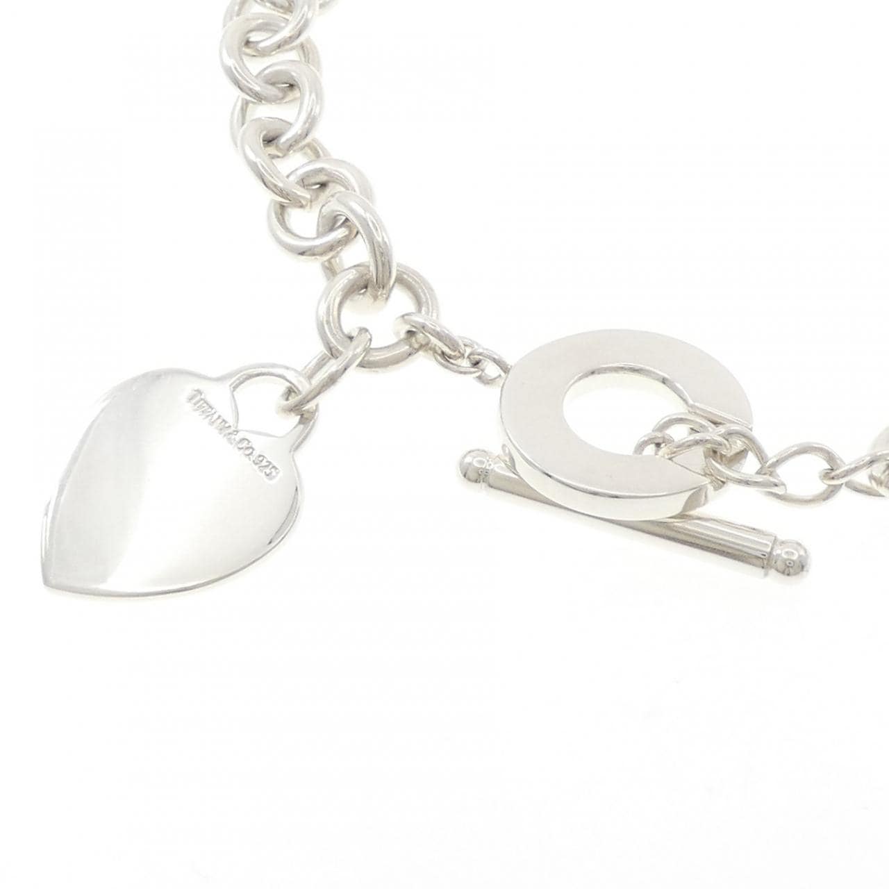 ティファニー ハートタグチャーム トグル ネックレス