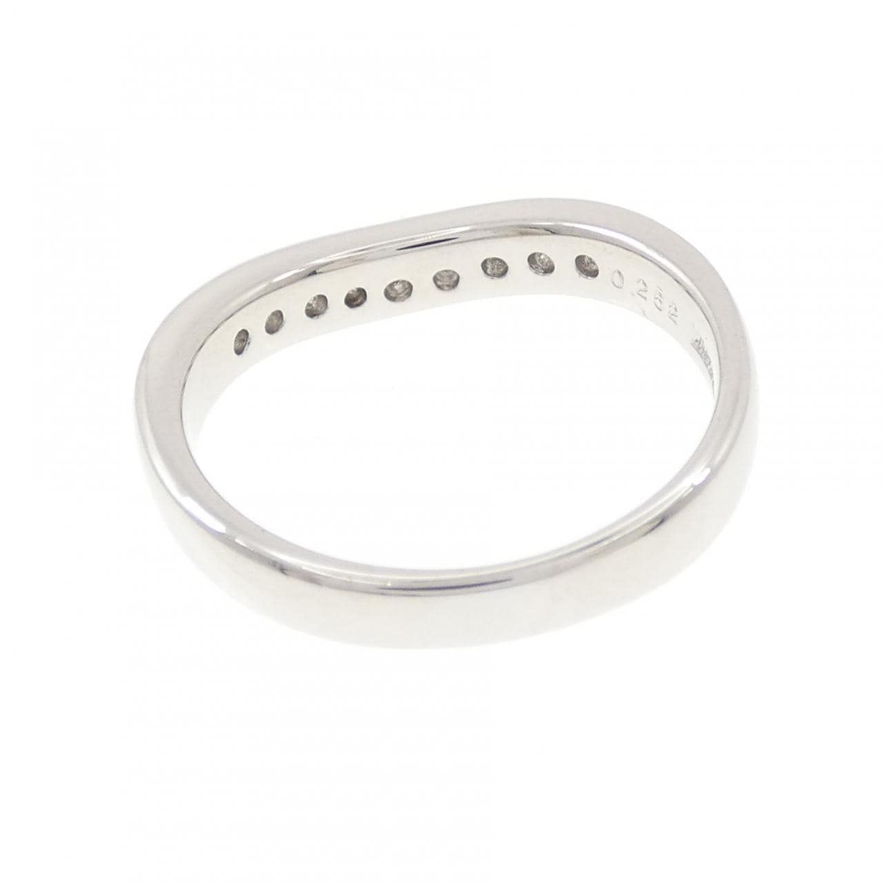 K18WG ダイヤモンド リング 0.252CT