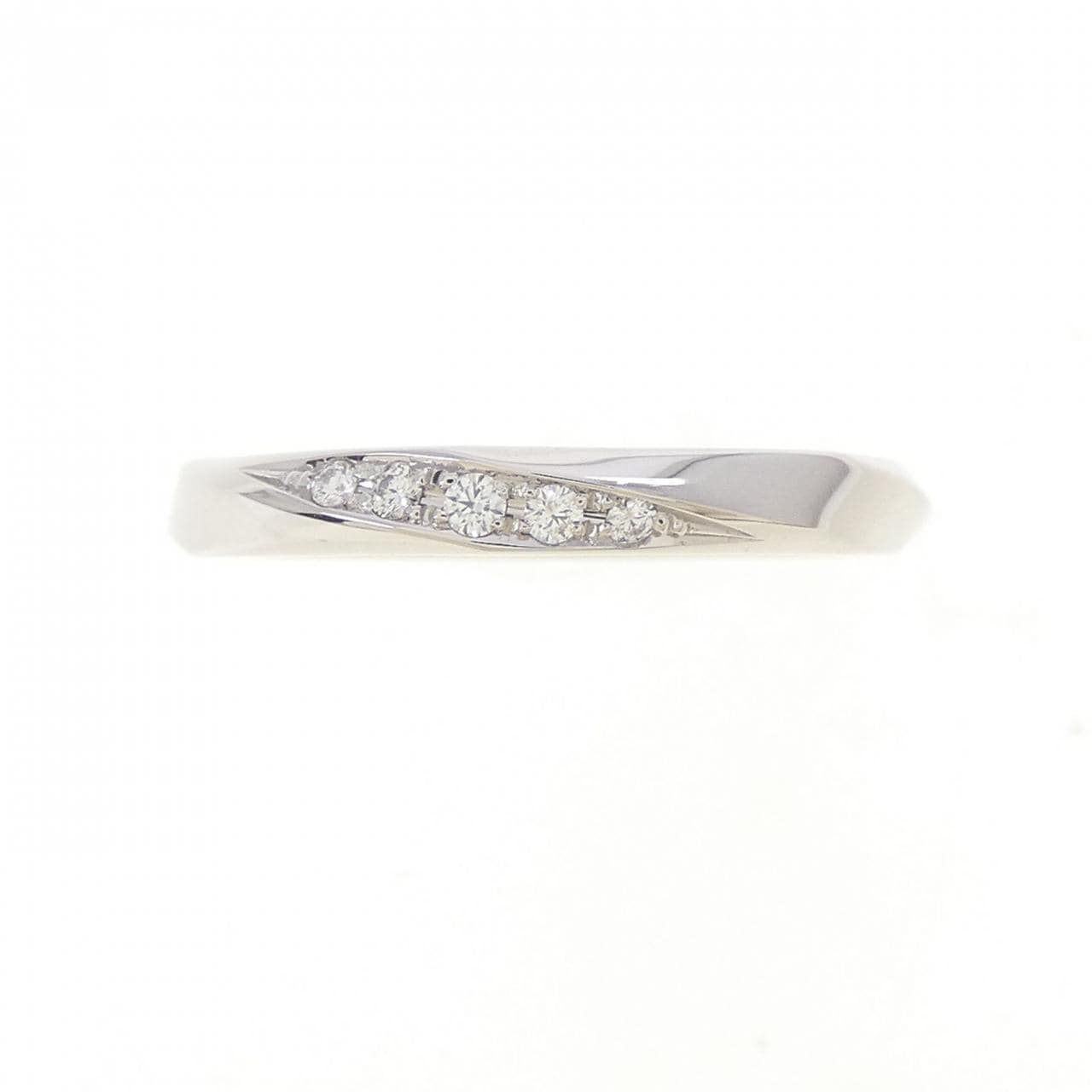 PT950 ダイヤモンド リング 0.03CT
