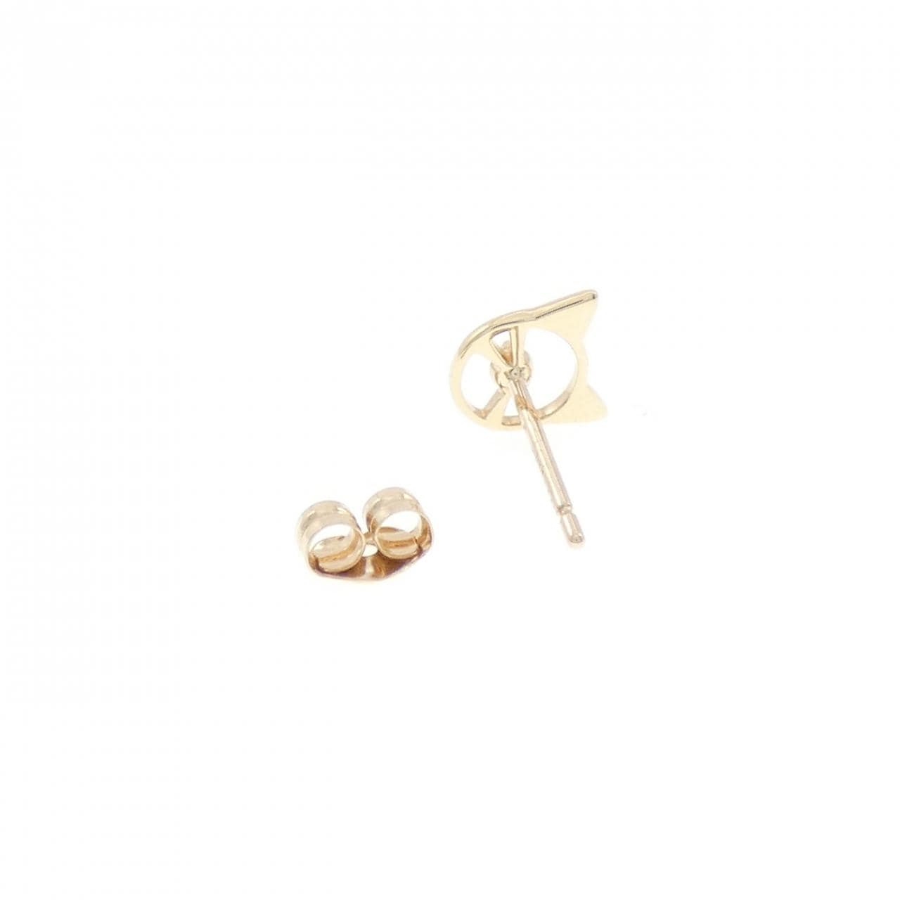 スタージュエリー キャット ダイヤモンド ピアス 0.01CT 片耳