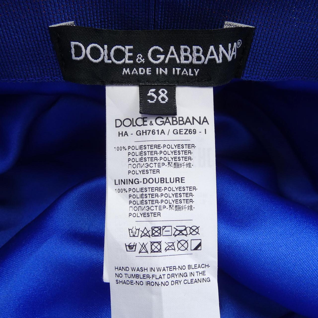 ドルチェアンドガッバーナ DOLCE&GABBANA ハット