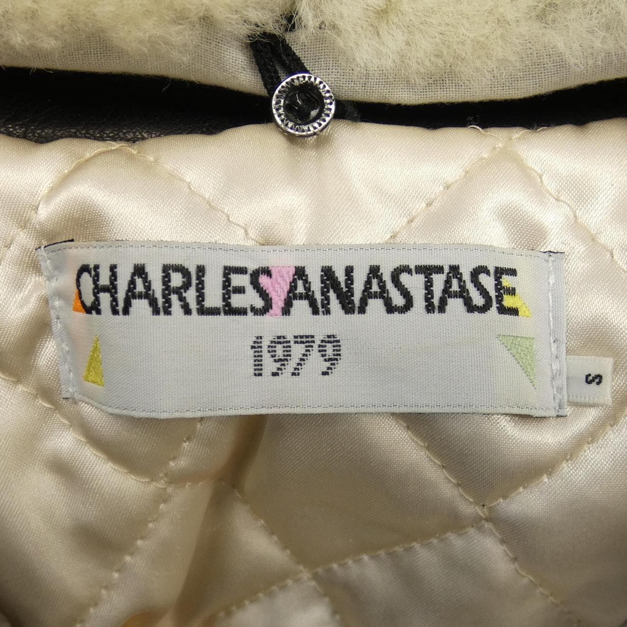 CHARLES ANASTASE Leather Riders Jacket