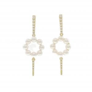 K18YG アコヤパール ピアス