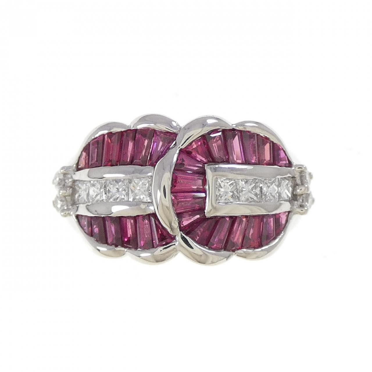 PT900 ルビー リング 1.73CT