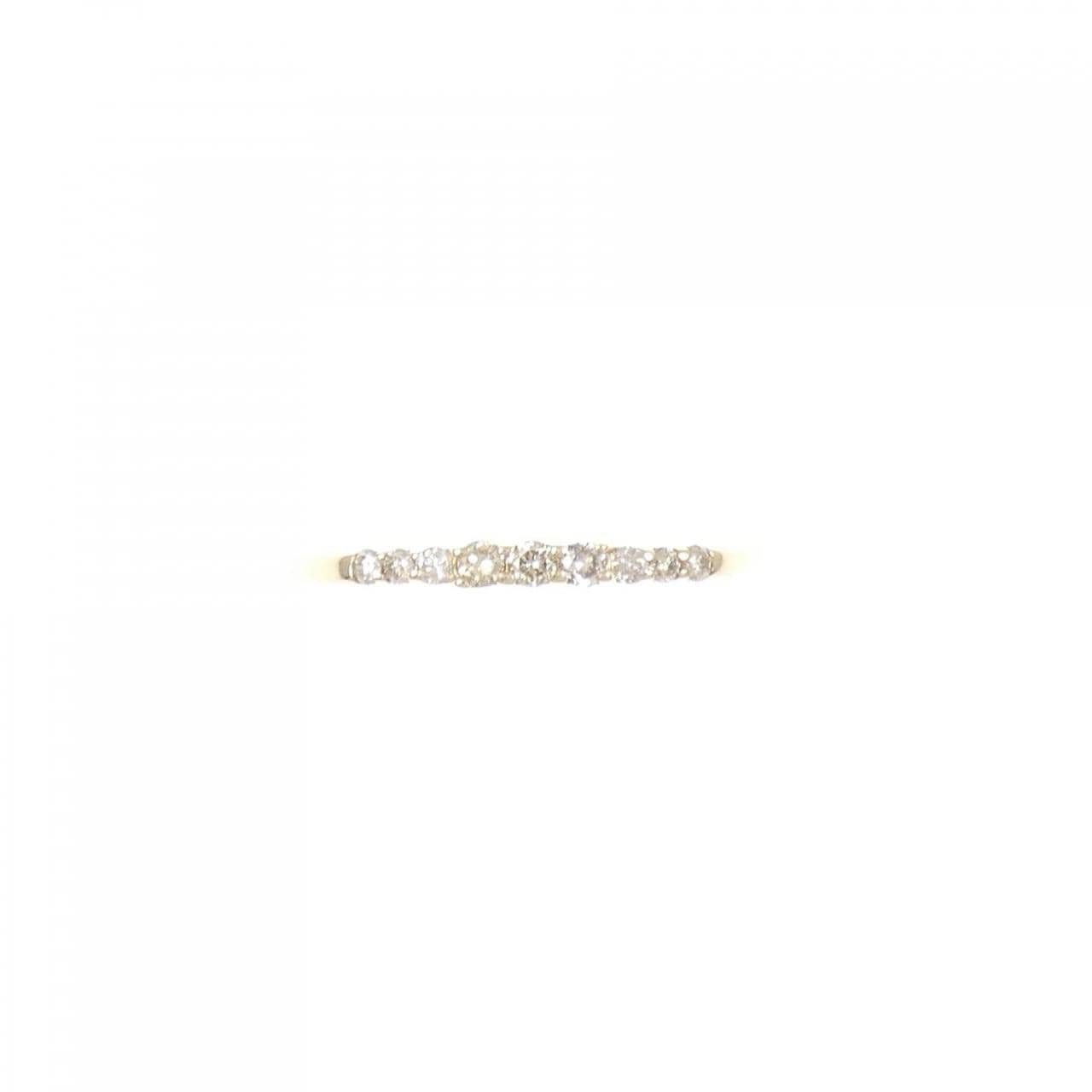 K10YG ダイヤモンド リング 0.10CT
