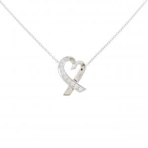 ティファニー ラビングハート ネックレス