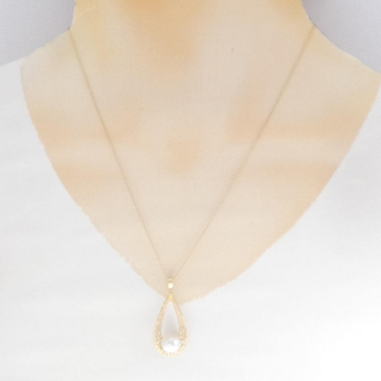 K18YG アコヤパール ネックレス 9mm