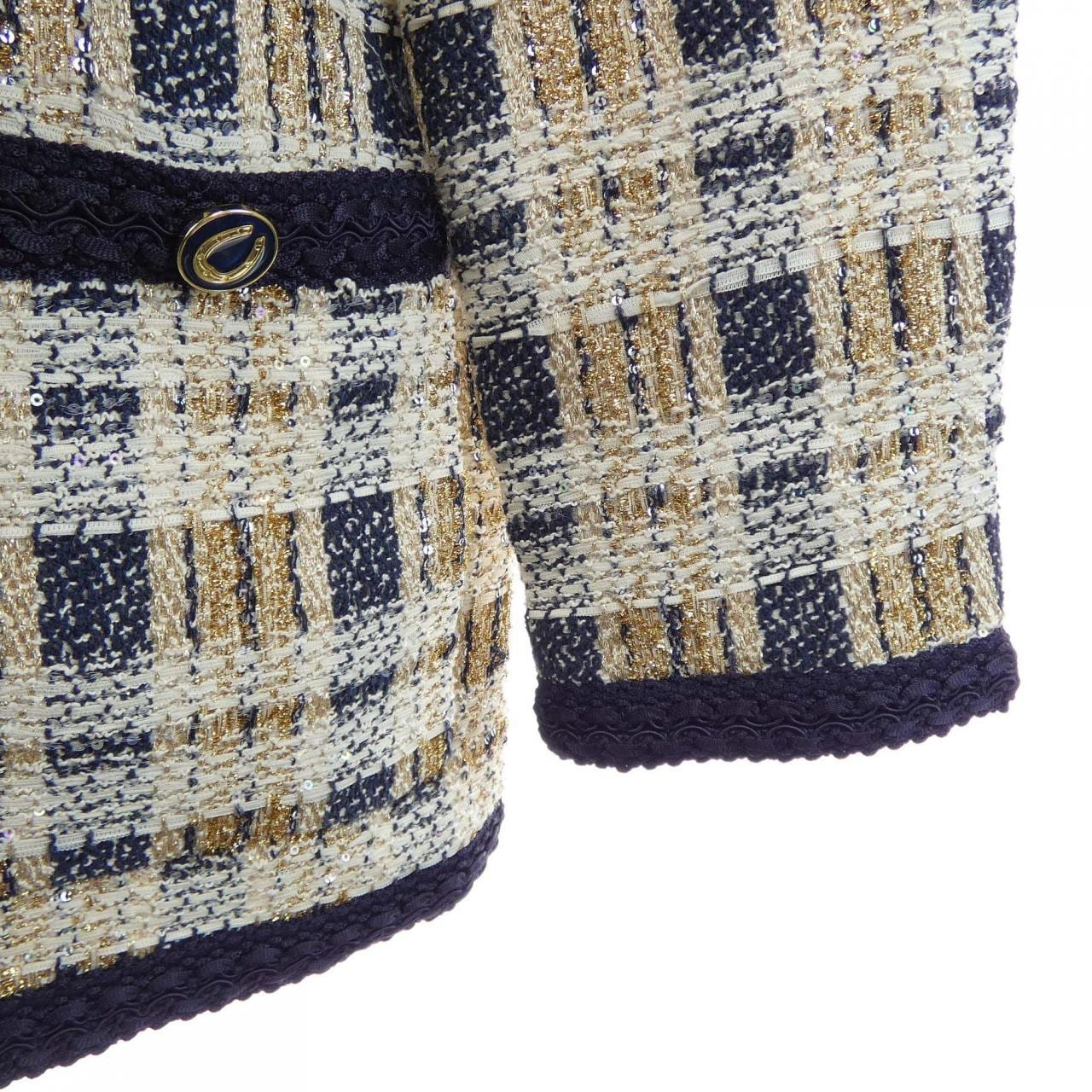 グッチ GUCCI 691452 ZAIU7 ノーカラージャケット