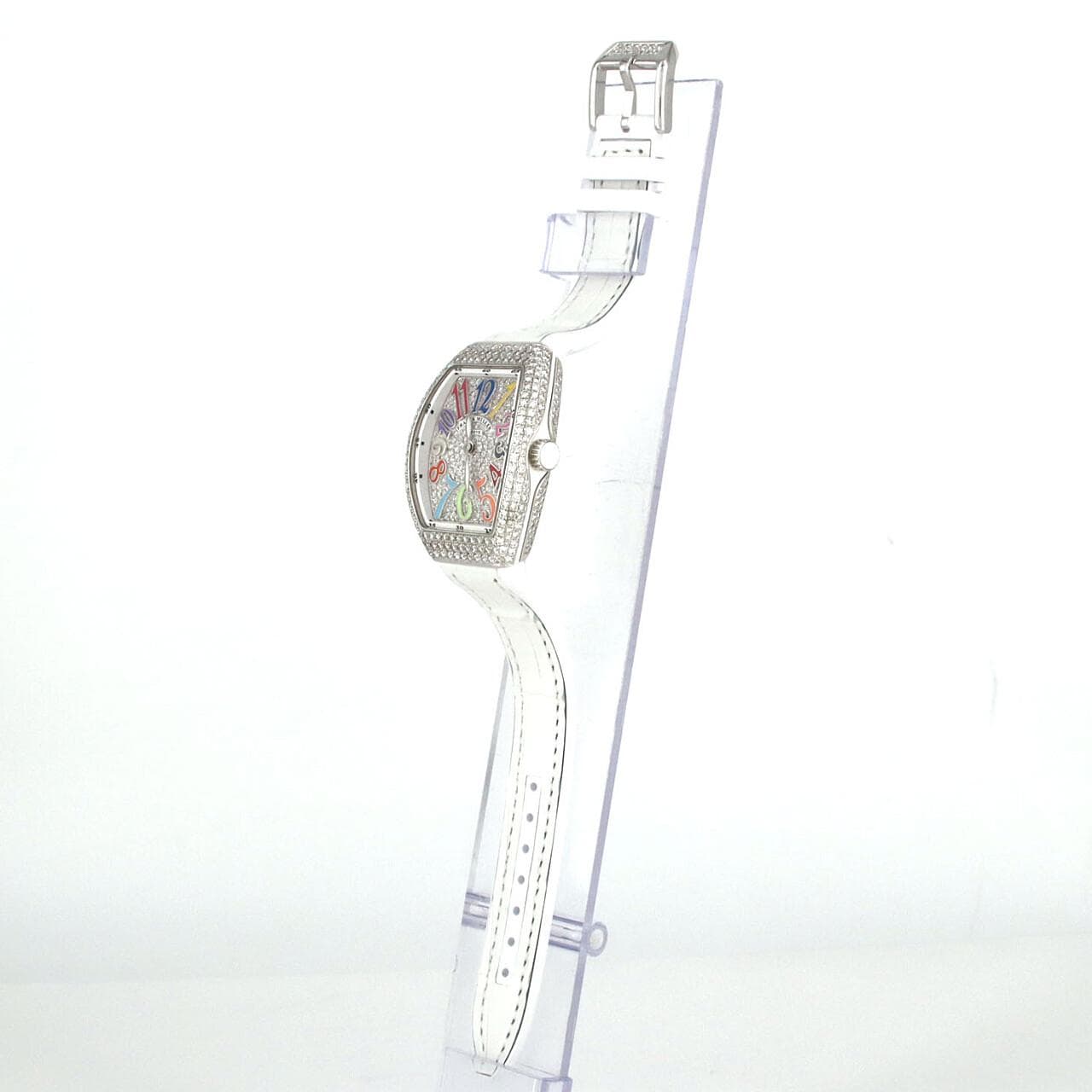【新品】フランクミュラー ヴァンガード レディ カラードリーム/3D･ZD V32QZ D CD COLDRM ACBC SS クォーツ