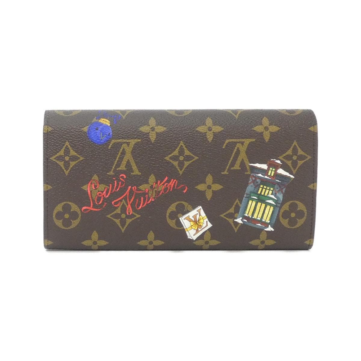 【未使用品】ルイヴィトン　モノグラム（ヴィヴィエンヌ　ウィンターホリデー）　ポルトフォイユ　サラ　Ｍ１５３３６　財布