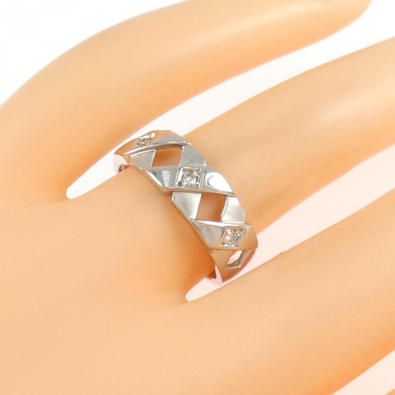 PT900 ダイヤモンド リング 0.06CT