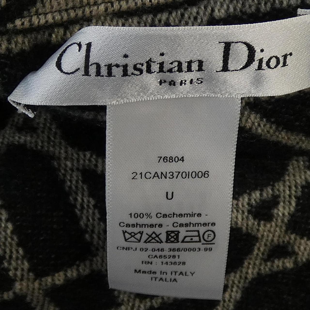 クリスチャンディオール CHRISTIAN DIOR D-CANNAGE 21CAN370I006 ケープ