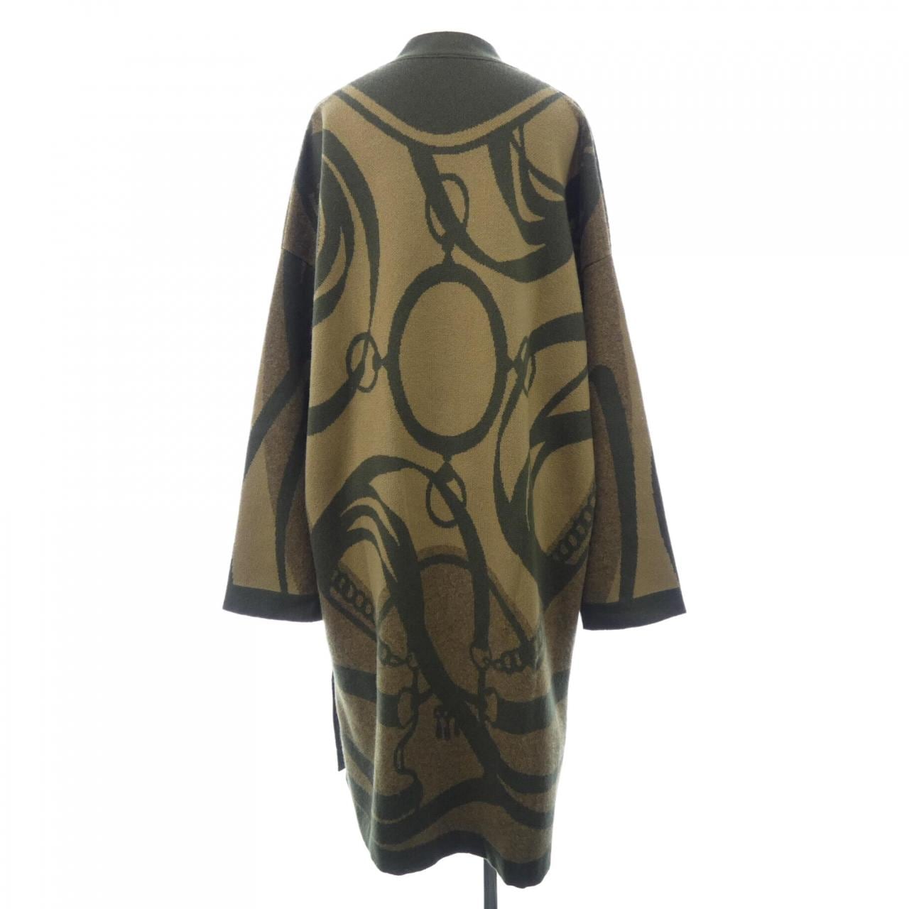 エルメス HERMES LA PROMENADE DU MATIN 2H2105D2 ロングカーディガン