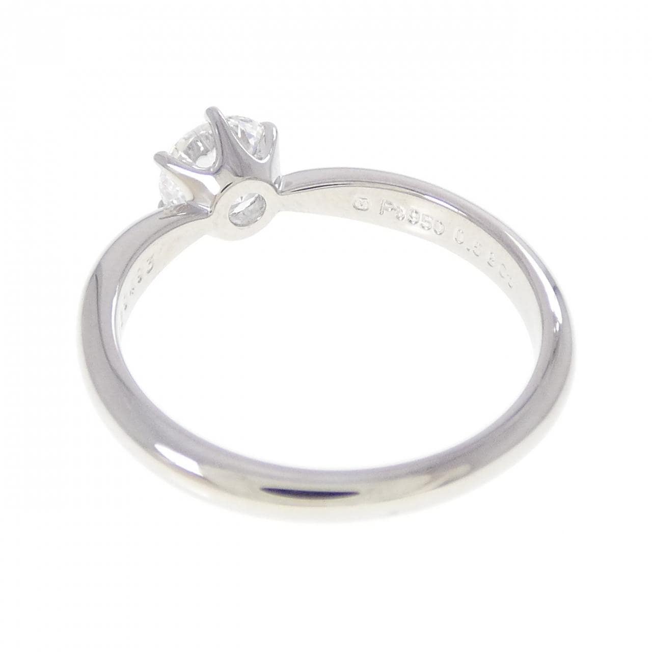 ミキモト ダイヤモンド リング 0.58CT E VS1 3EXT