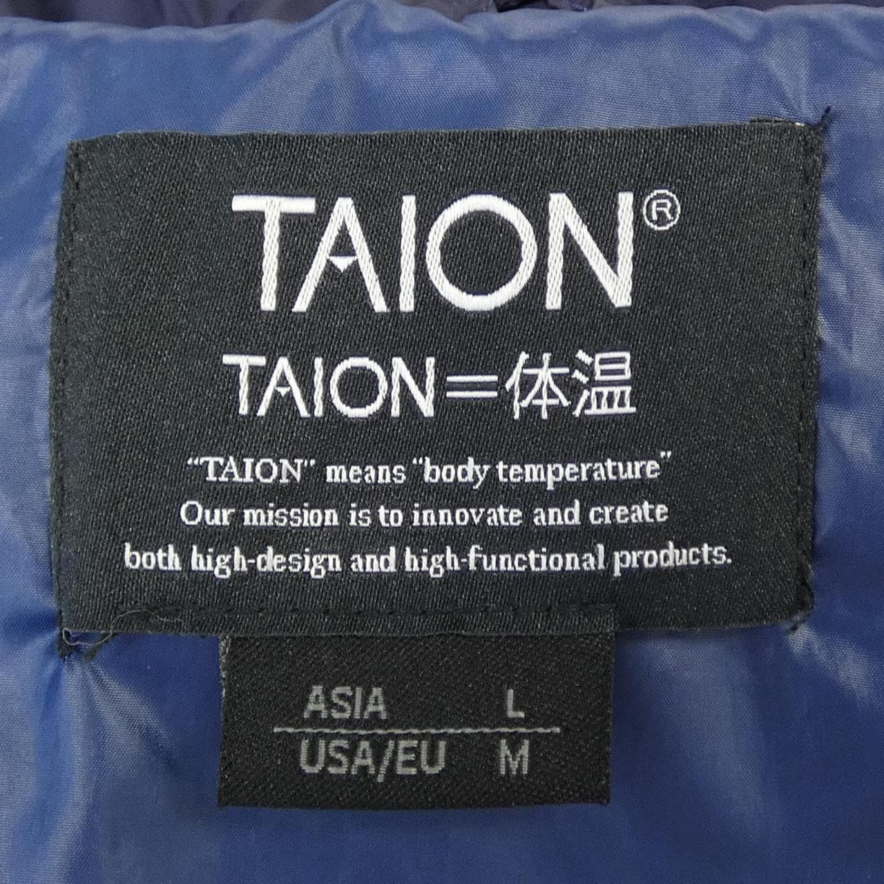 タイオン TAION ダウンジャケット