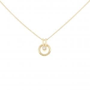 K18YG ダイヤモンド ネックレス 0.10CT