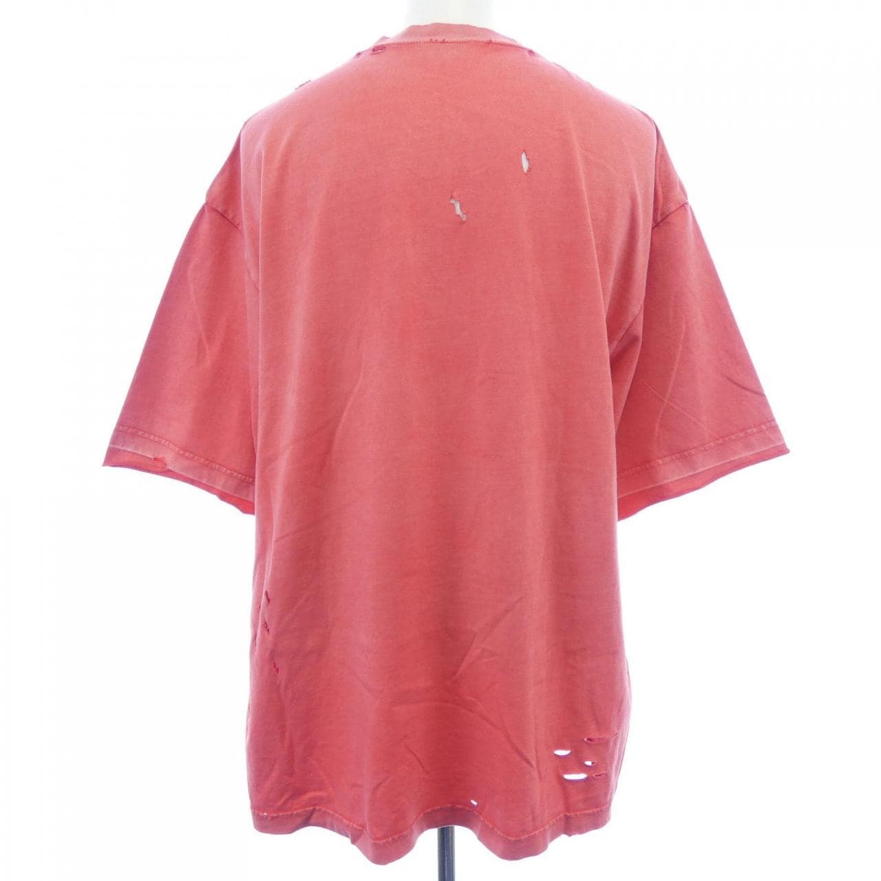 バレンシアガ BALENCIAGA ダメージ加工 612966 TLVJ1 UNISEX Tシャツ