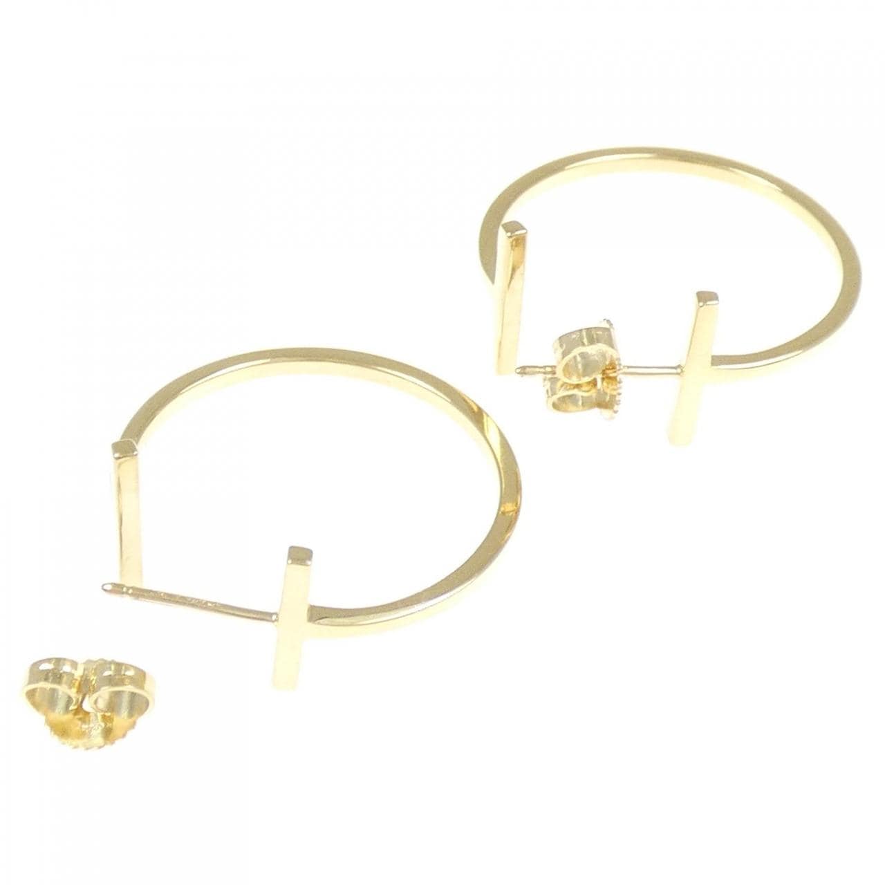 TIFFANY T-wire hoop medium earrings