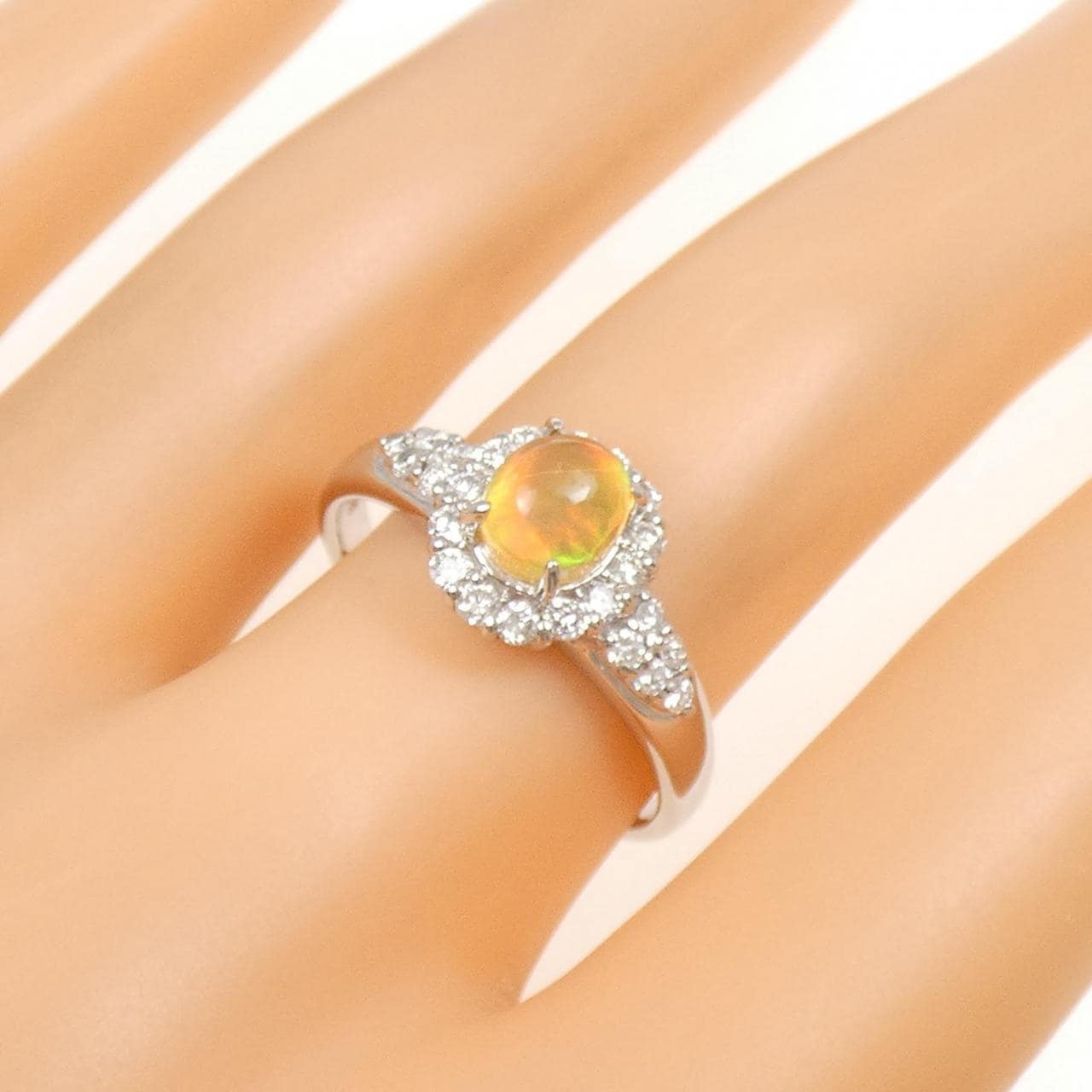 PT900 オパール リング